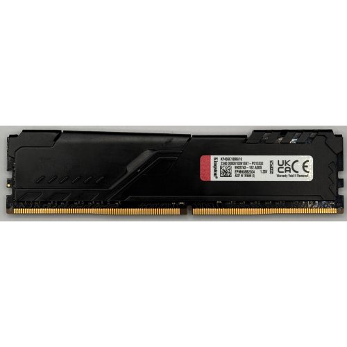 Озу Kingston DDR4 16GB 3600Mhz FURY Beast Black (KF436C18BB/16) (Восстановлено продавцом, 902727) купить в Украине | Telemart фото