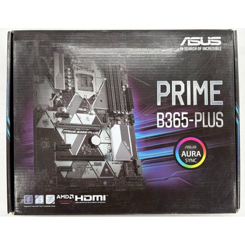 Материнська плата Asus PRIME B365-PLUS (s1151-V2, Intel B365) (Відновлено продавцем, 902960) купити в Україні | Telemart фото
