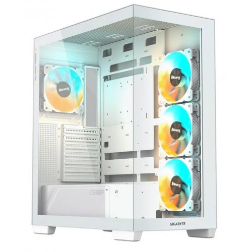 Корпус Gigabyte C500 Panoramic Stealth Tempered Glass без БЖ (GB-C500PI ST) Ice (Відновлено продавцем, 902986) купити в Україні | Telemart фото