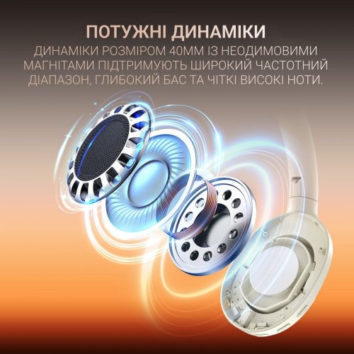 Уценка наушники Fifine X3 Wireless Beige (Вскрытая упаковка, 903095) купить в Украине | Telemart фото