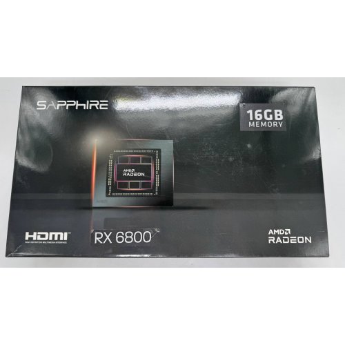 Видеокарта Sapphire Radeon RX 6800 PULSE 16384MB (11305-02-20G) (Восстановлено продавцом, 903115) купить в Украине | Telemart фото