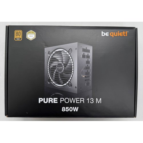 Блок живлення Be Quiet! Pure Power 13 M 850W (BP027EU) (Відновлено продавцем, 903144) купити в Україні | Telemart фото