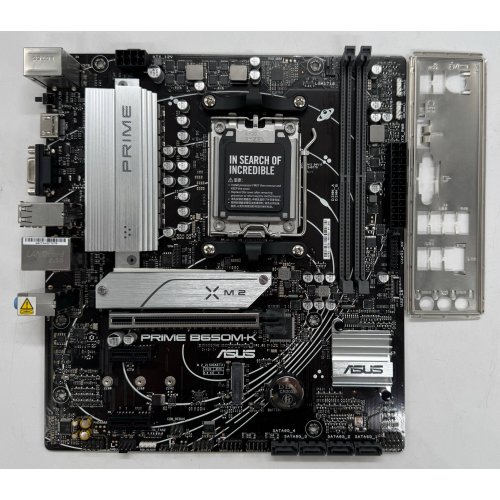 Материнская плата Asus PRIME B650M-K (sAM5, AMD B650) (Восстановлено продавцом, 903151) купить в Украине | Telemart фото