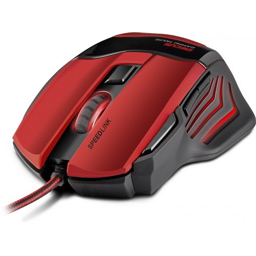 Купить Мышка SPEEDLINK Decus Gaming Mouse (SL-6397-BK-01) Black/Red - цена в Харькове, Киеве, Днепре, Одессе
в интернет-магазине Telemart фото