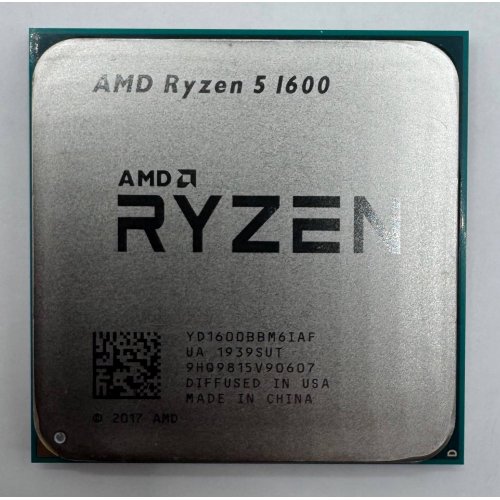 Процессор AMD Ryzen 5 1600 3.2(3.6)GHz sAM4 Tray (YD1600BBAEMPK) (Восстановлено продавцом, 903289) купить в Украине | Telemart фото