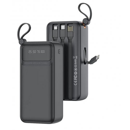 Powerbank XO PR280 30000mAh 10W Black купити в Україні | Telemart фото