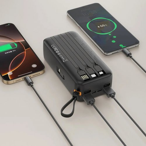 Powerbank XO PR280 30000mAh 10W Black купити в Україні | Telemart фото