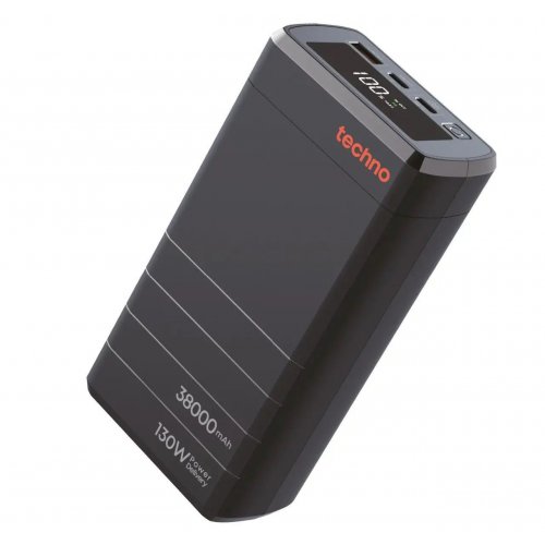 Powerbank Techno PDC130 38000mAh 130W Black купити в Україні | Telemart фото