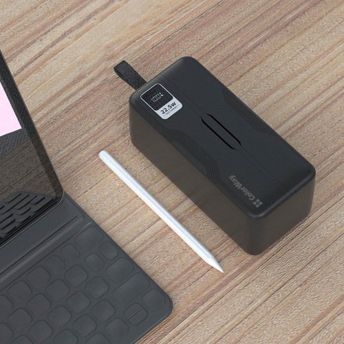 Уцінка powerbank ColorWay 50000mAh Digital Display 22.5W (CW-PB500LPC5BK-PDD) Black (Пошкоджено пакування, 903342) купити в Україні | Telemart фото