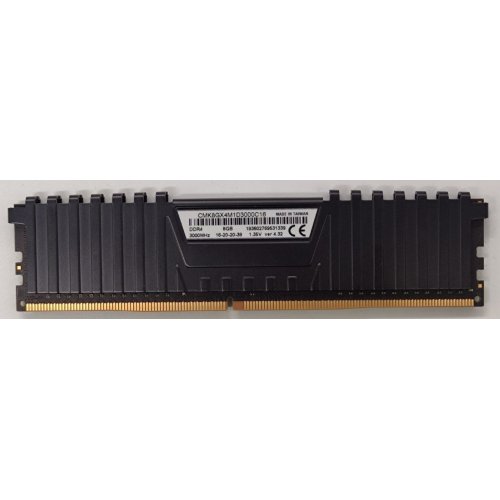 Озп Corsair DDR4 8GB 3000Mhz Vengeance LPX (CMK8GX4M1D3000C16) Black (Відновлено продавцем, 903357) купити в Україні | Telemart фото
