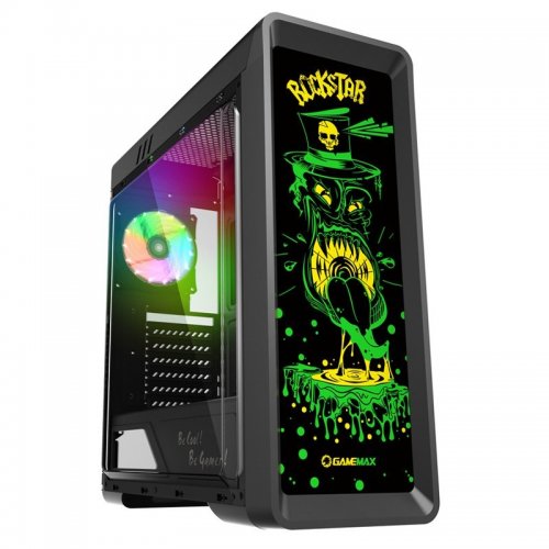 Корпус GAMEMAX G515 RockStar RGB Window без БЖ Black (Відновлено продавцем, 903359) купити в Україні | Telemart фото