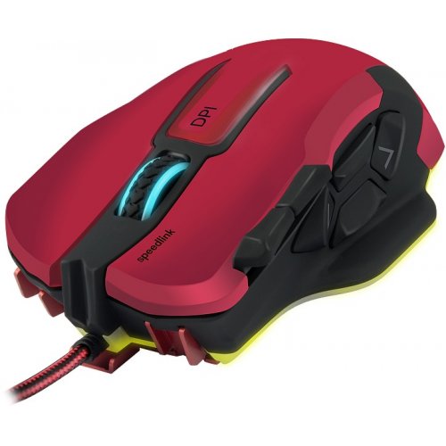 Купить Мышка SPEEDLINK Omnivi Core Gaming Mouse (SL-680006-BKRD) Red/Black - цена в Харькове, Киеве, Днепре, Одессе
в интернет-магазине Telemart фото