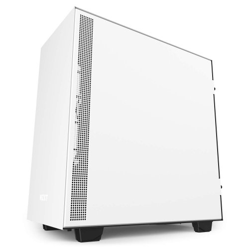 Корпус NZXT H510 Tempered Glass (CA-H510B-W1) Matte Black/White (Восстановлено продавцом, 903377) купить в Украине | Telemart фото