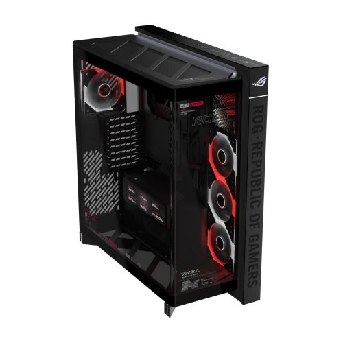 Корпус Asus GR801 ROG Cronox ARGB Tempered Glass без БП (90DC00T0-B09030) Black купить в Украине | Telemart фото