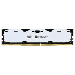 Озу GoodRAM DDR4 4GB 2400Mhz IRDM White (IR-W2400D464L15S/4G) (Восстановлено продавцом, 903510)