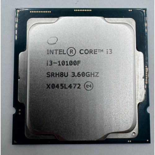 Процесор Intel Core i3-10100F 3.6(4.3)GHz 6MB s1200 Tray (CM8070104291318) (Відновлено продавцем, 903519) купити в Україні | Telemart фото