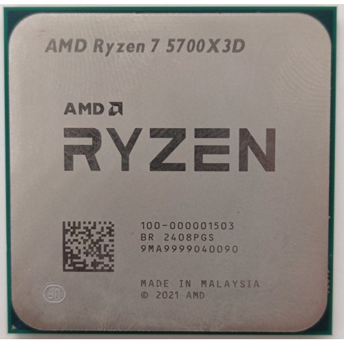 Процесор AMD Ryzen 7 5700X3D 3.0(4.1)GHz 96MB sAM4 Tray (100-000001503) (Відновлено продавцем, 903567) купити в Україні | Telemart фото
