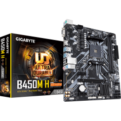 Материнська плата Gigabyte B450M H (sAM4, AMD B450) (Відновлено продавцем, 903576)