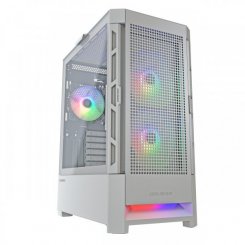 Корпус Cougar Airface RGB Tempered Glass без БП White (Восстановлено продавцом, 903585)
