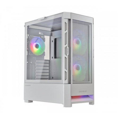 Корпус Cougar Airface RGB Tempered Glass без БП White (Восстановлено продавцом, 903585) купить в Украине | Telemart фото
