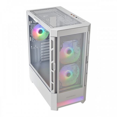 Корпус Cougar Airface RGB Tempered Glass без БП White (Восстановлено продавцом, 903585) купить в Украине | Telemart фото