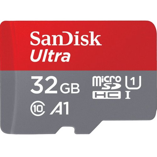 Карта памяти SanDisk microSDHC Ultra 32GB Class 10 UHS-I A1 (SDSQUA4-032G-GN6MN) купить в Украине | Telemart фото