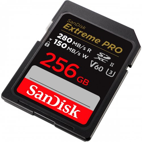 Карта пам'яті SanDisk SDXC Extreme Pro 256GB Class 10 UHS-II V60 U3 (SDSDXEP-256G-GN4IN) купити в Україні | Telemart фото