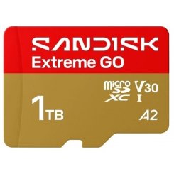 Карта памяти SanDisk microSDXC Extreme Go 1TB Class 10 UHS-I U3 A2 V30 (SDSQXGN-1T00-GN6MN)