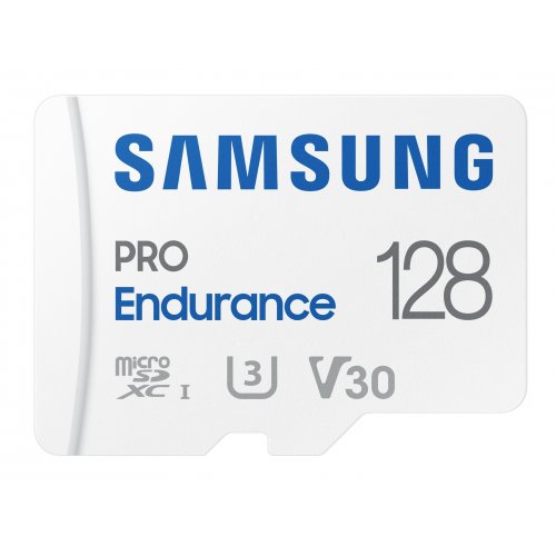 Карта памяти Samsung microSDXC PRO Endurance 128GB Class 10 UHS-I U3 V30 (з адаптером) (MB-MJ128KA/EU) купить в Украине | Telemart фото