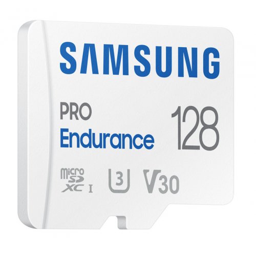 Карта памяти Samsung microSDXC PRO Endurance 128GB Class 10 UHS-I U3 V30 (з адаптером) (MB-MJ128KA/EU) купить в Украине | Telemart фото