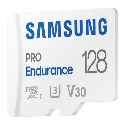 Карта памяти Samsung microSDXC PRO Endurance 128GB Class 10 UHS-I U3 V30 (з адаптером) (MB-MJ128KA/EU) купить в Украине | Telemart фото