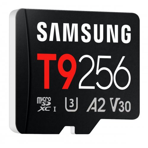 Карта памяти Samsung microSDXC T9 256GB Class 10 UHS-I U3 V30 A2 (MB-MH256T/WW) купить в Украине | Telemart фото