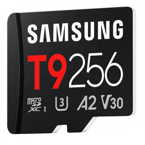 Карта памяти Samsung microSDXC T9 256GB Class 10 UHS-I U3 V30 A2 (MB-MH256T/WW) купить в Украине | Telemart фото