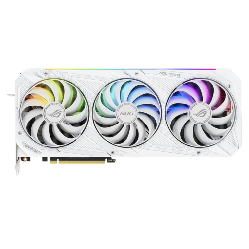 Видеокарта Asus ROG GeForce RTX 3090 STRIX OC White 24576MB (ROG-STRIX-RTX3090-O24G-WHITE) (Восстановлено продавцом, 903622) купить в Украине | Telemart фото