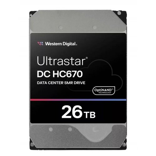 Жесткий диск Western Digital Ultrastar DC HC670 26TB 512MB 7200RPM 3.5" (0F61452/WSH722626ALN607) купить в Украине | Telemart фото