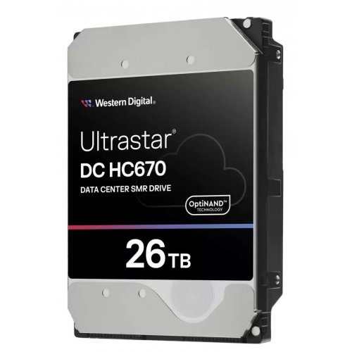 Жесткий диск Western Digital Ultrastar DC HC670 26TB 512MB 7200RPM 3.5" (0F61452/WSH722626ALN607) купить в Украине | Telemart фото
