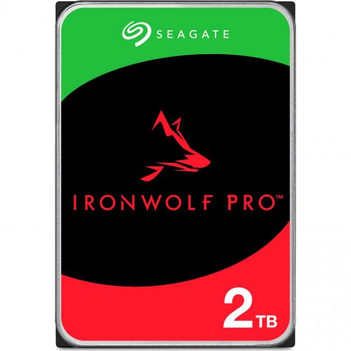 Жорсткий диск Seagate IronWolf Pro 2TB 256MB 7200RPM 3.5" (ST2000NT001) купити в Україні | Telemart фото