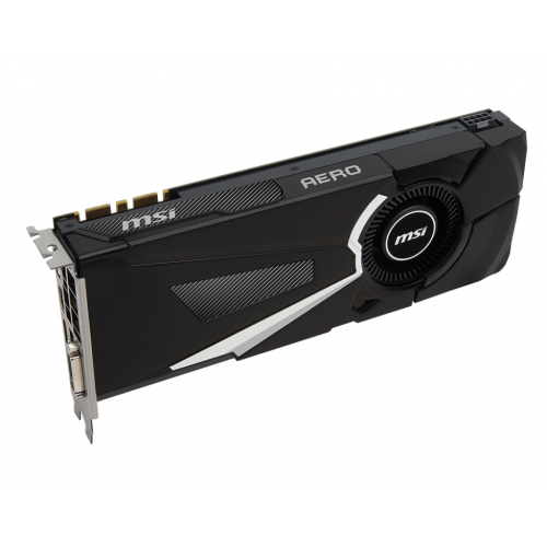 Продати Відеокарта MSI GeForce GTX 1080 AERO OC 8192MB (GTX 1080 AERO 8G OC FR) Factory Recertified за Trade-In у інтернет-магазині Телемарт - Київ, Дніпро, Україна фото