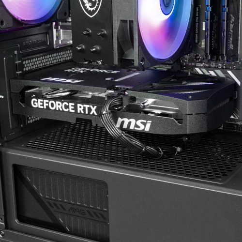 Компьютер Dragon Lucky Shadow Powered_by MSI (RTX 3060+R5 5600-321TB) Black купить в Украине | Telemart фото