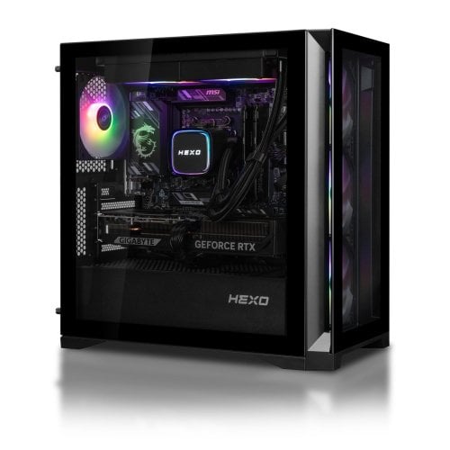 Комп'ютер HEXO Gaming TwinFront Pro (HGP-TF780X3DN507-D532S1TBK) Black купити в Україні | Telemart фото