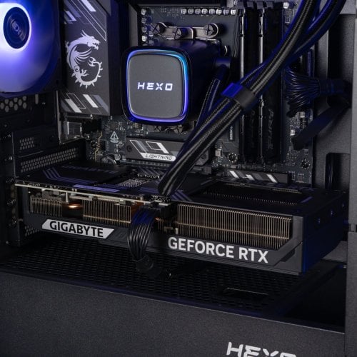 Комп'ютер HEXO Gaming TwinFront Pro (HGP-TF780X3DN507-D532S1TBK) Black купити в Україні | Telemart фото