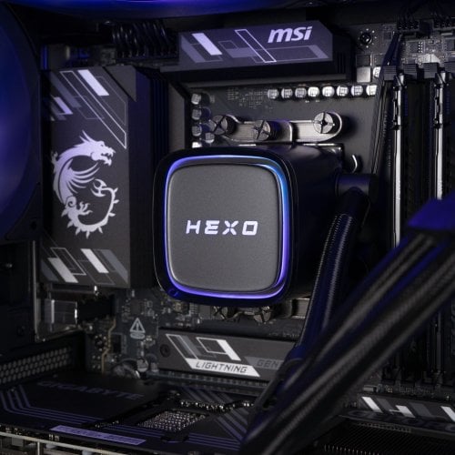 Комп'ютер HEXO Gaming TwinFront Pro (HGP-TF780X3DN507-D532S1TBK) Black купити в Україні | Telemart фото