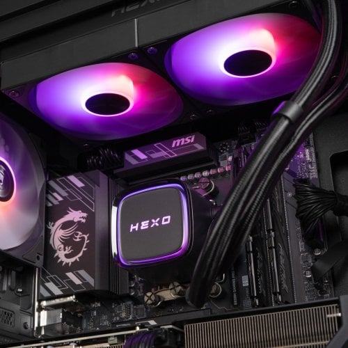 Комп'ютер HEXO Gaming TwinFront Pro (HGP-TF780X3DN507-D532S1TBK) Black купити в Україні | Telemart фото