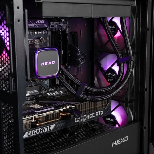 Комп'ютер HEXO Gaming TwinFront Pro (HGP-TF780X3DN507-D532S1TBK) Black купити в Україні | Telemart фото