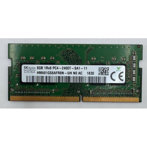 Озу Hynix SODIMM DDR4 8GB 2400Mhz (HMA81GS6AFR8N-UHN0) (Восстановлено продавцом, 903748) купить в Украине | Telemart фото