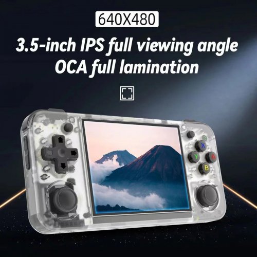 Уценка портативная игровая консоль Anbernic RG 35XXH 64GB Transparent Purple (Вскрытая упаковка, 903755) купить в Украине | Telemart фото