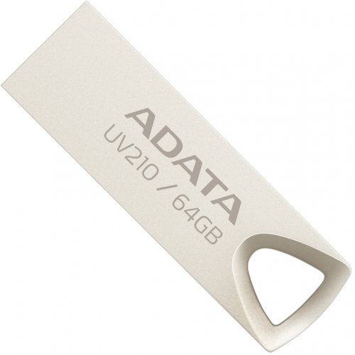 Накопичувач ADATA UV210 64GB USB 2.0 (AUV210-64G-RGD) Silver купити в Україні | Telemart фото