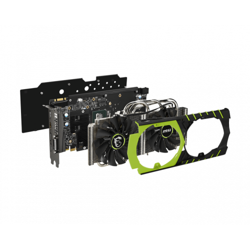 Продать Видеокарта MSI GeForce GTX 960 GAMING 2048MB (GTX 960 GAMING 100ME FR) Factory Recertified по Trade-In интернет-магазине Телемарт - Киев, Днепр, Украина фото