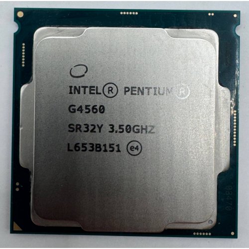 Процесор Intel Pentium G4560 3.5GHz 3MB s1151 Tray (CM8067702867064) (Відновлено продавцем, 903817) купити в Україні | Telemart фото