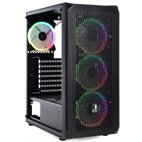Корпус QUBE SHADOW RGB без БП (SHADOW_FCNU3) Black (Восстановлено продавцом, 903840) купить в Украине | Telemart фото